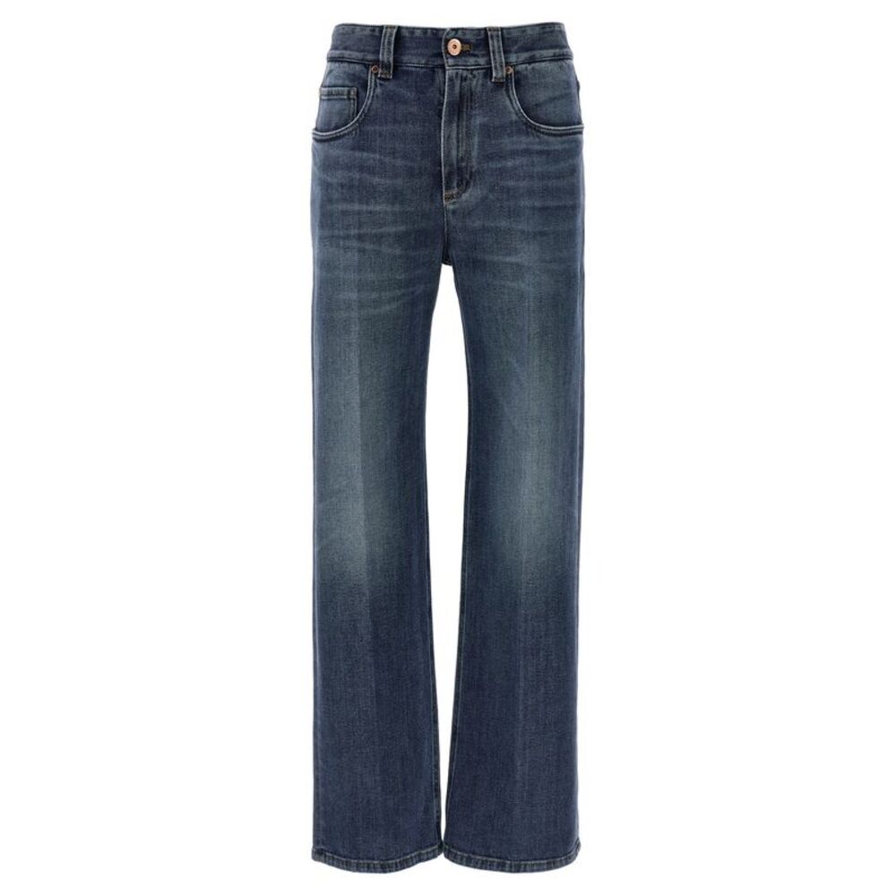 Brunello Cucinelli Women's Contemporary Loose Jeans